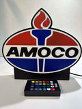 Amoco Gas Station Light Box