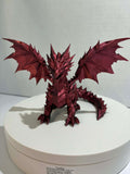 Crimson Shadowforge Dragon- Premium 3D Printed Collectible