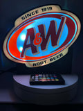 A&W Root Beer Vintage Light Box