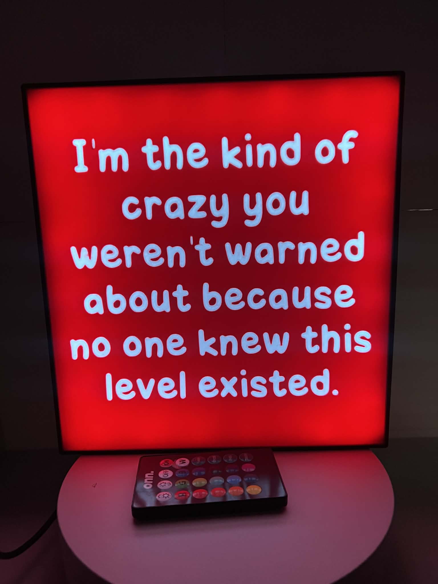 Custom Light Box