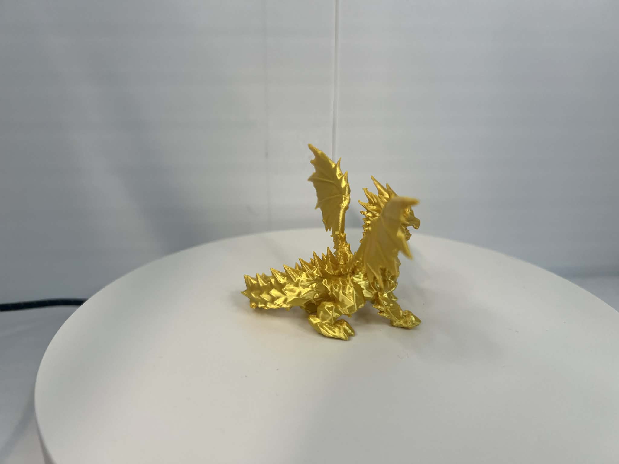Crimson Shadowforge Dragon- Premium 3D Printed Collectible