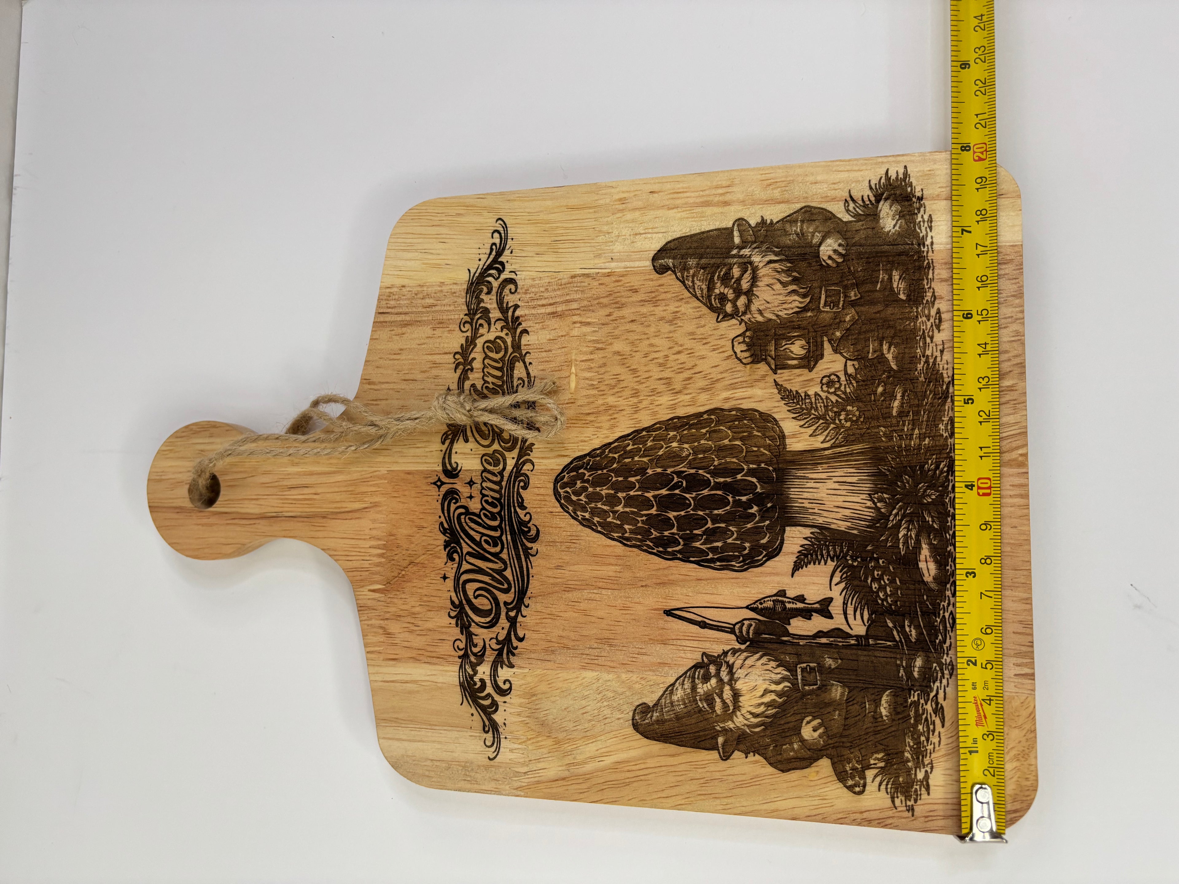 Gnome Sweet Home Cutting Board