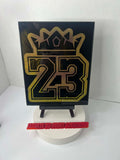 LeBron James 23 Laser Engraved Piece
