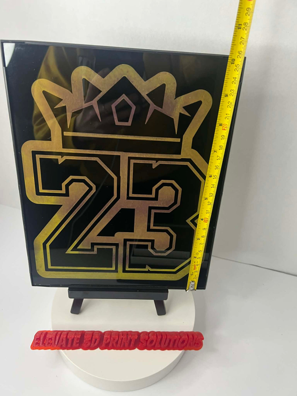 LeBron James 23 Laser Engraved Piece