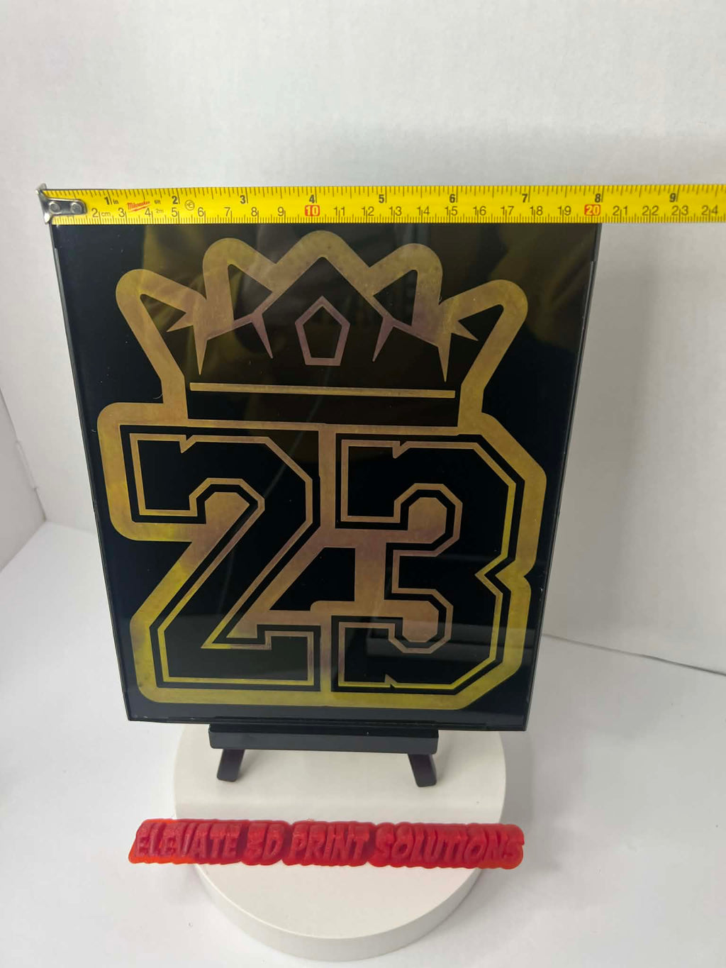 LeBron James 23 Laser Engraved Piece