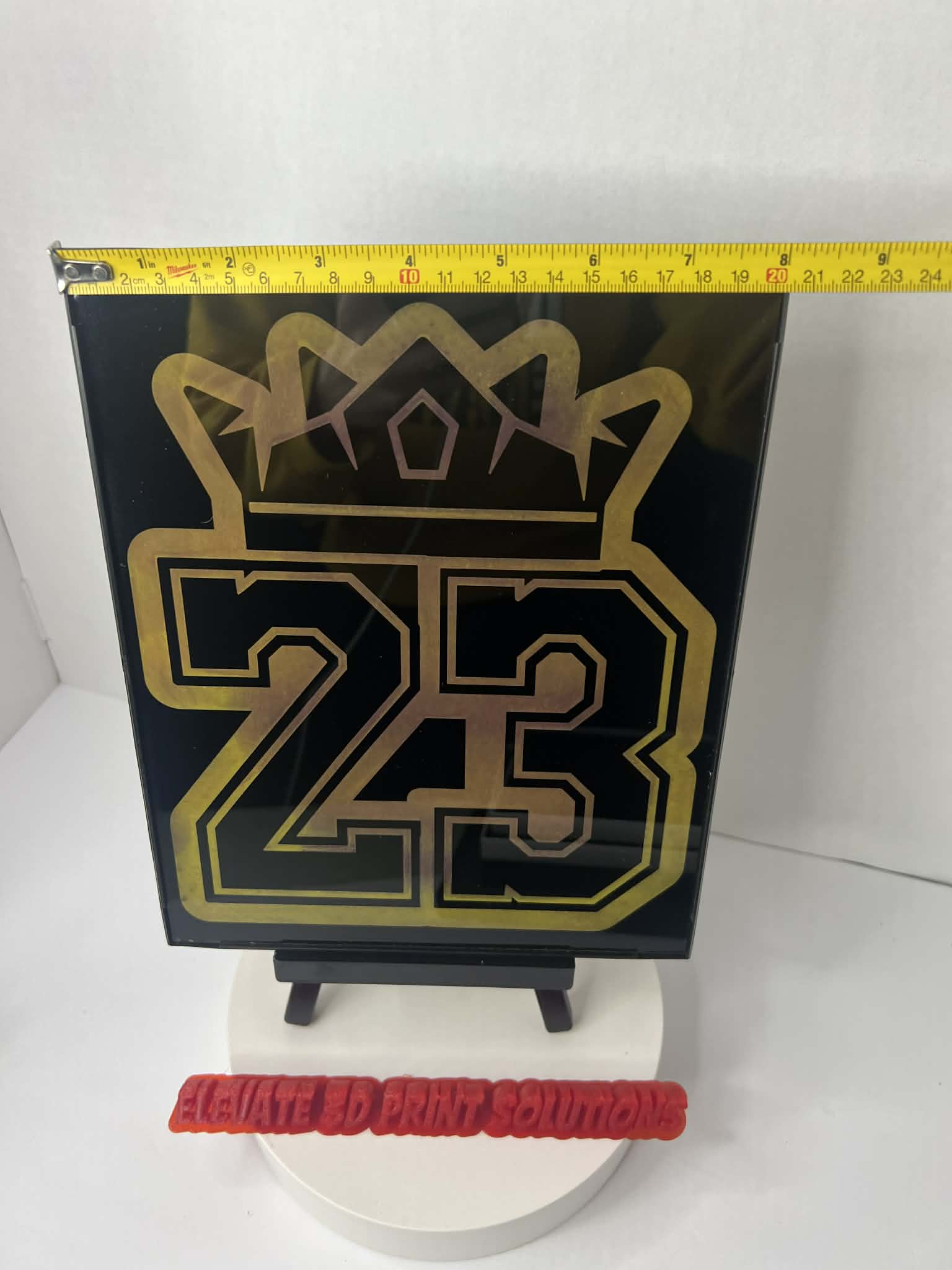 LeBron James 23 Laser Engraved Piece
