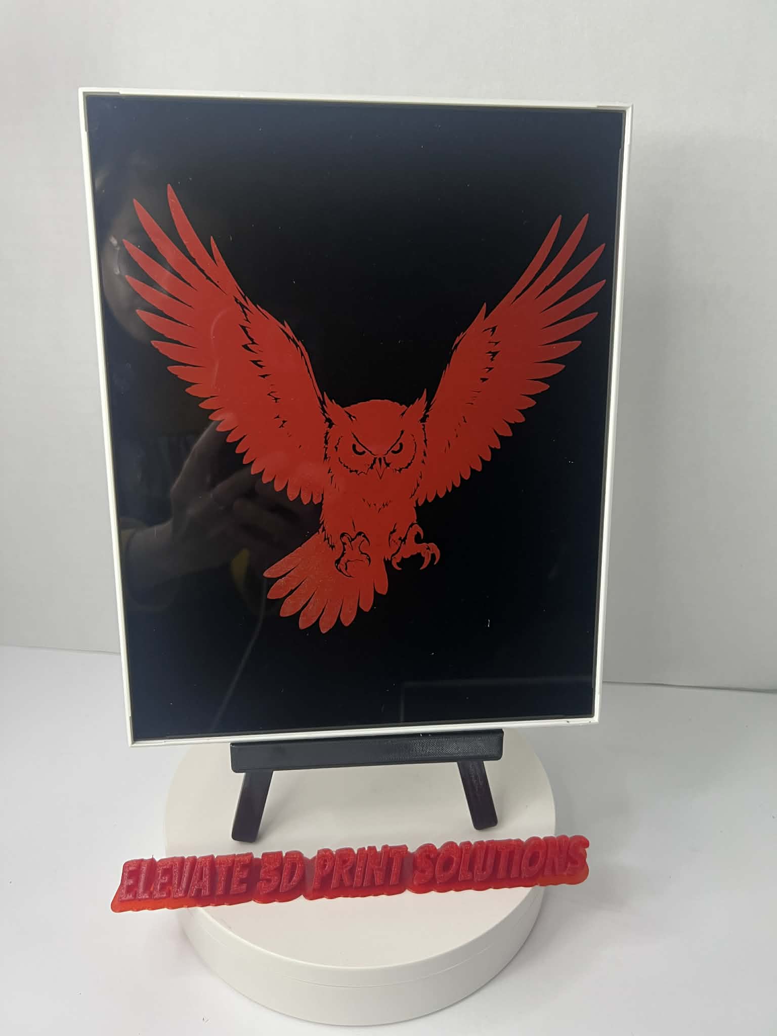Eagle Laser Engraved Piece