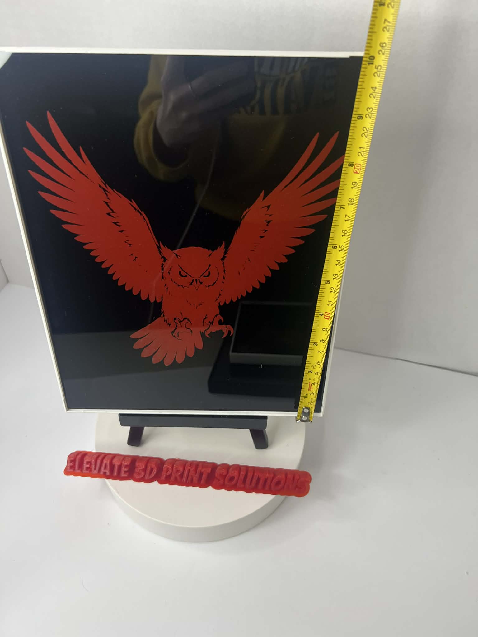 Eagle Laser Engraved Piece