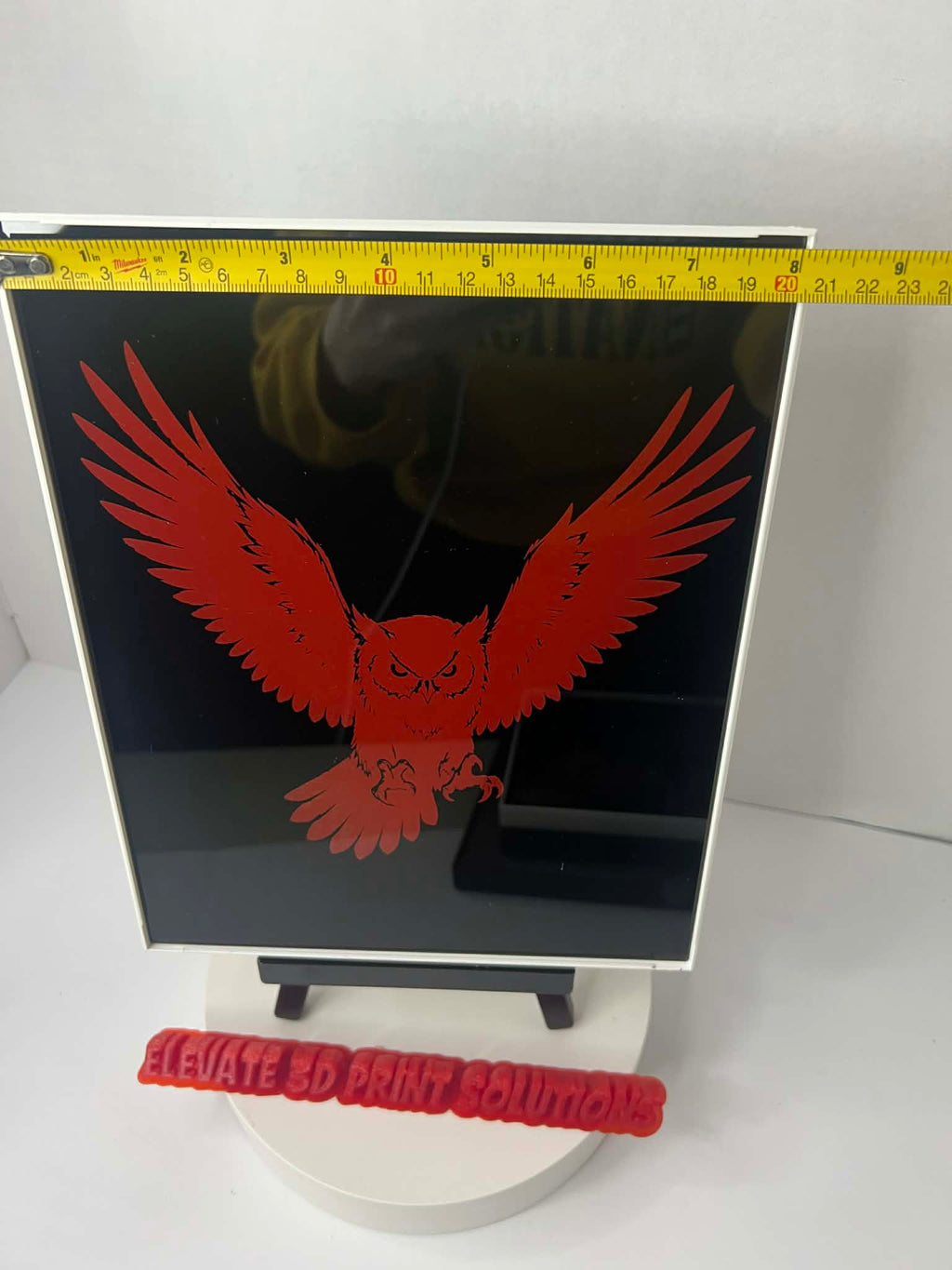 Eagle Laser Engraved Piece