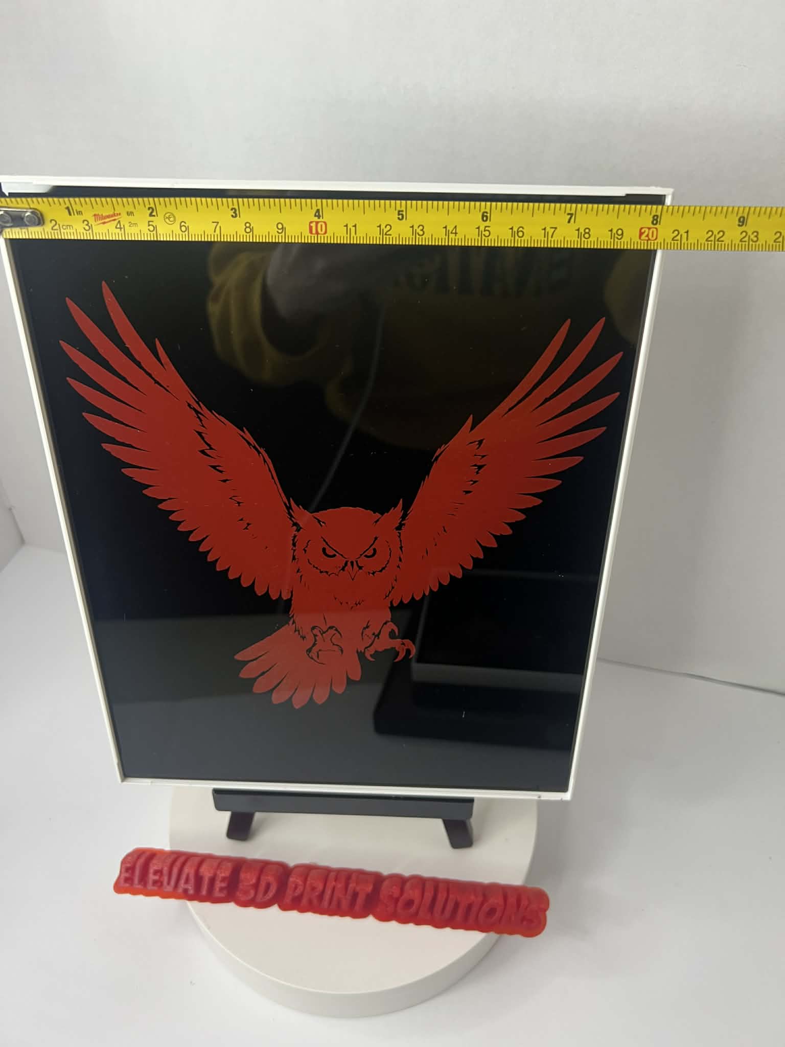 Eagle Laser Engraved Piece
