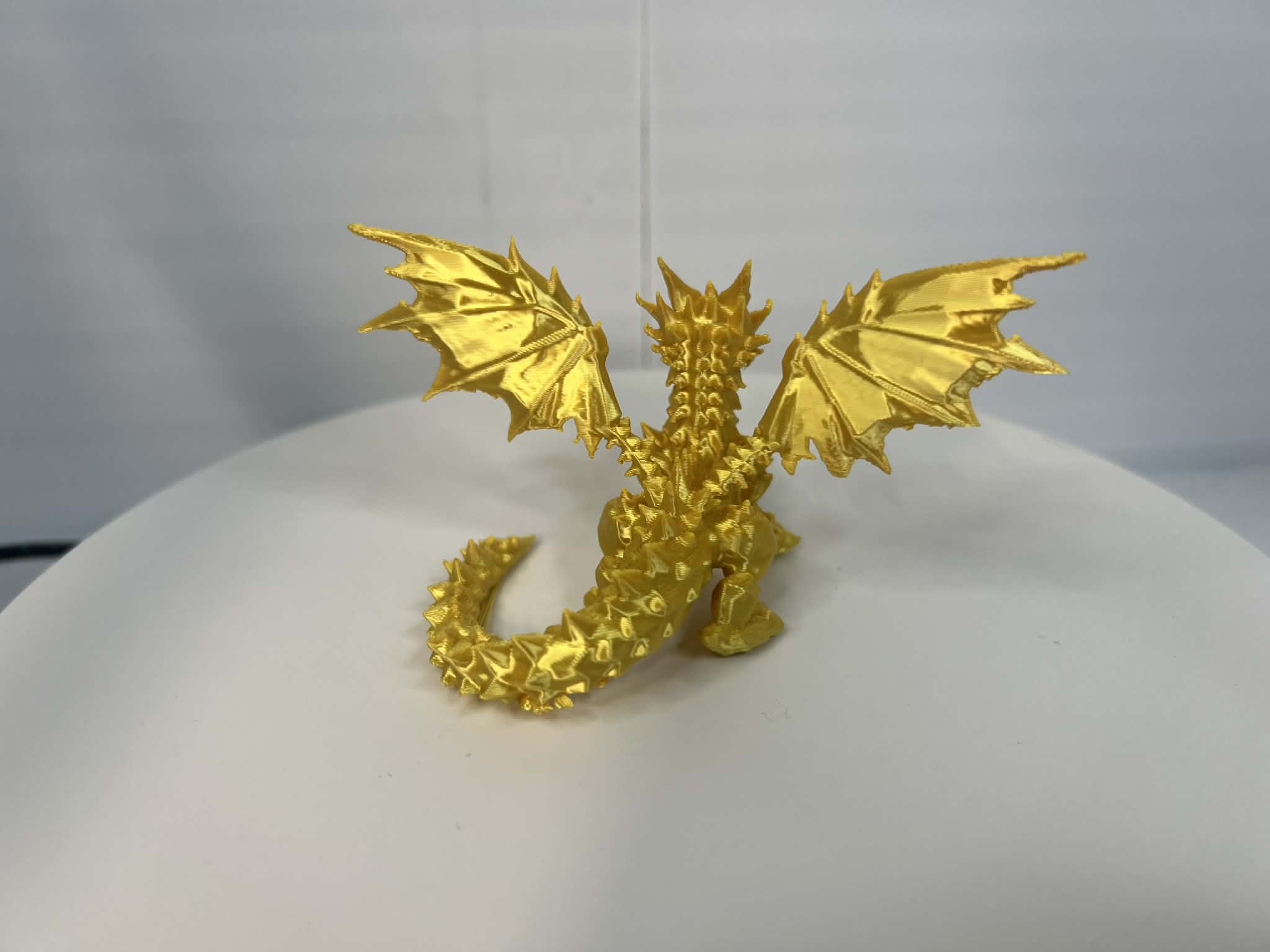 Crimson Shadowforge Dragon- Premium 3D Printed Collectible