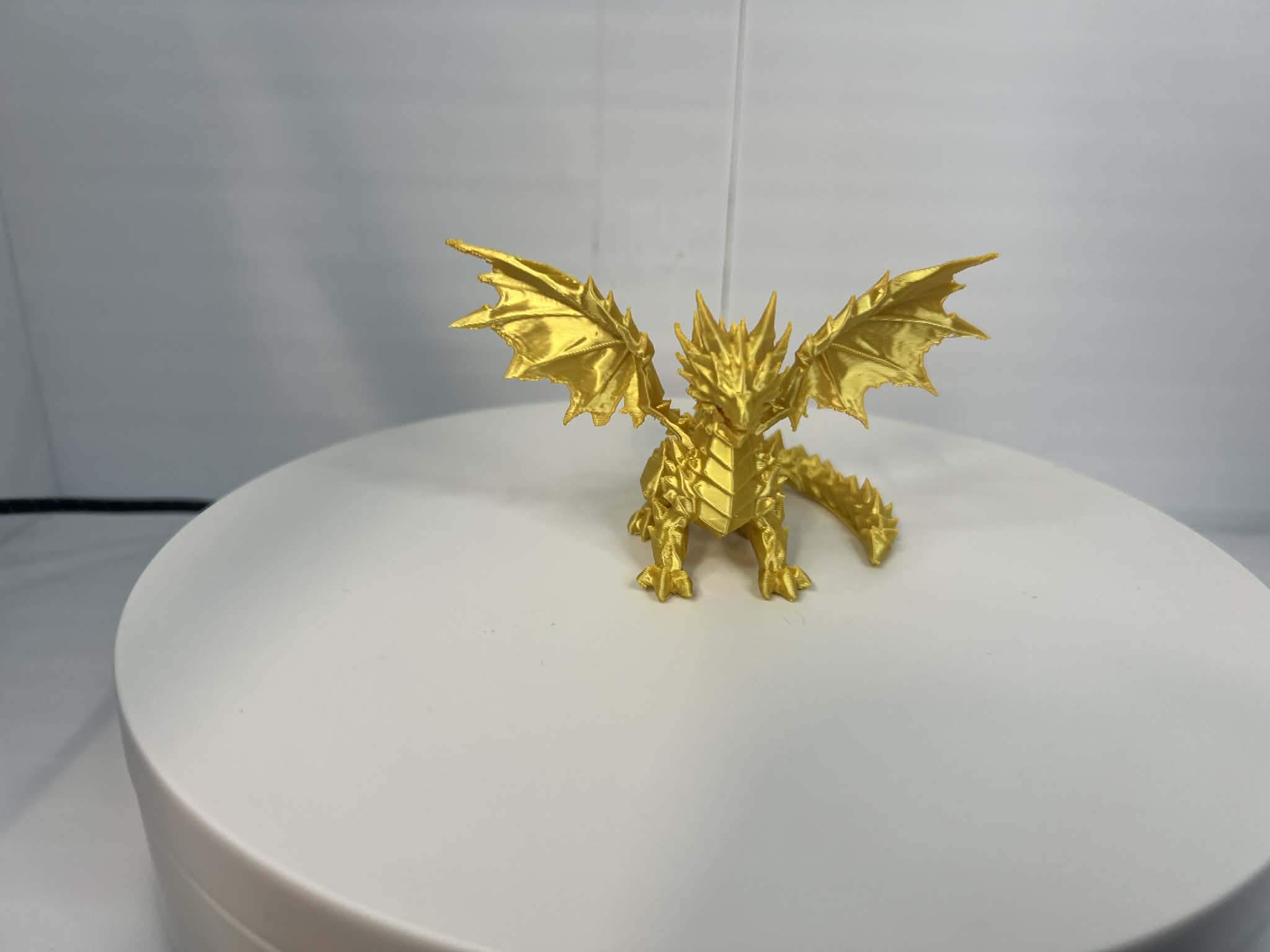Crimson Shadowforge Dragon- Premium 3D Printed Collectible